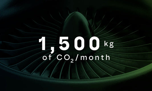 1500kg CO2 every Month