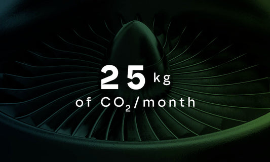 25kg CO2 every Month